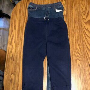 2 Pair Lands' End Pants Jeans & Sherpa Lined